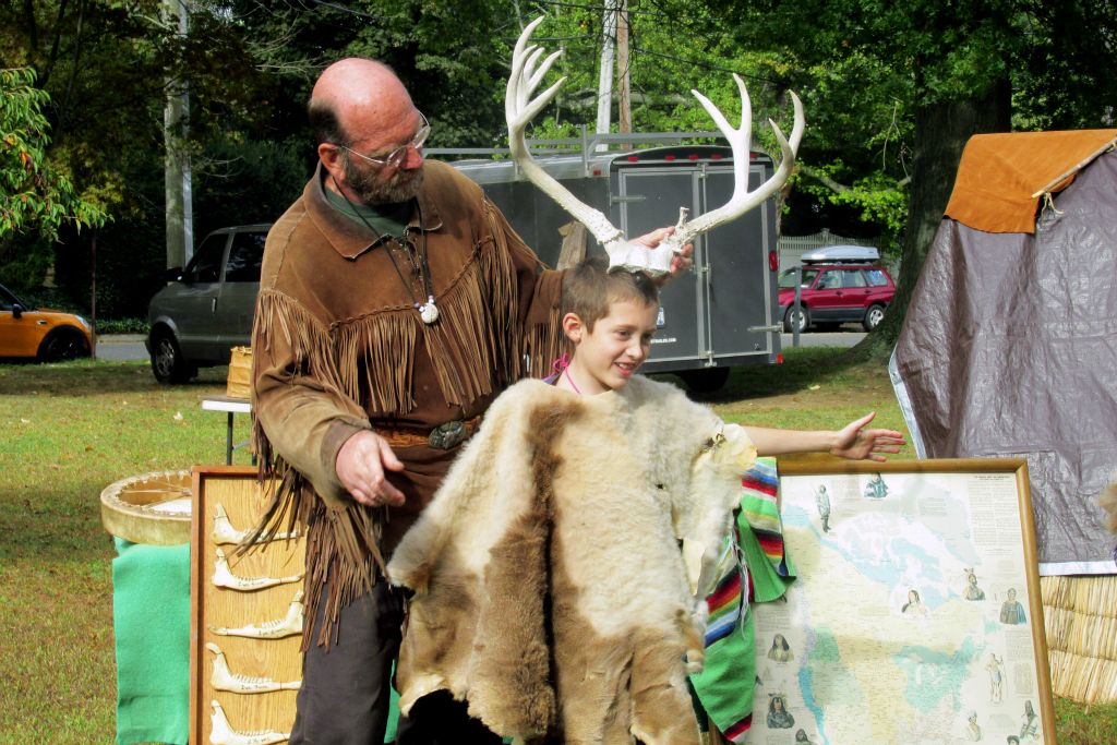 student with tipi ted
